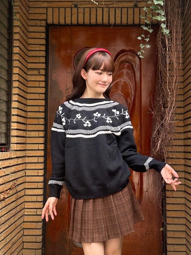 ノルディック柄ニット DPA43475 – CRAMMY