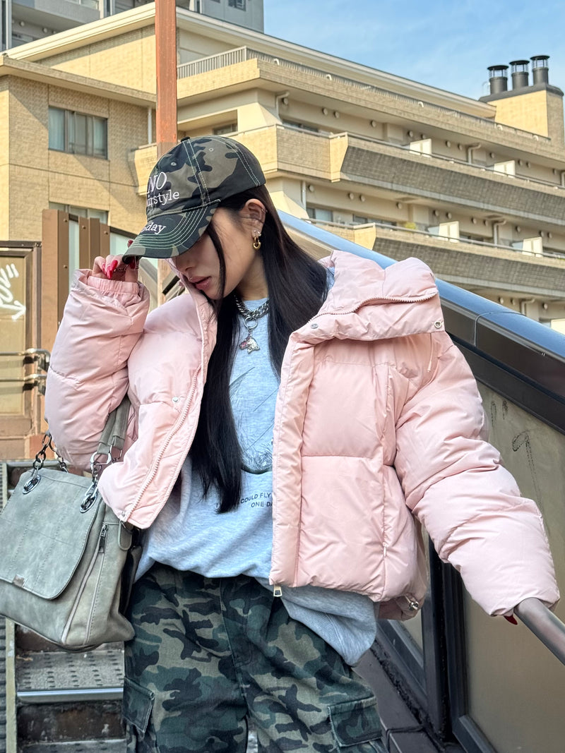 ピンクショートダウンジャケット DPB86005 – CRAMMY