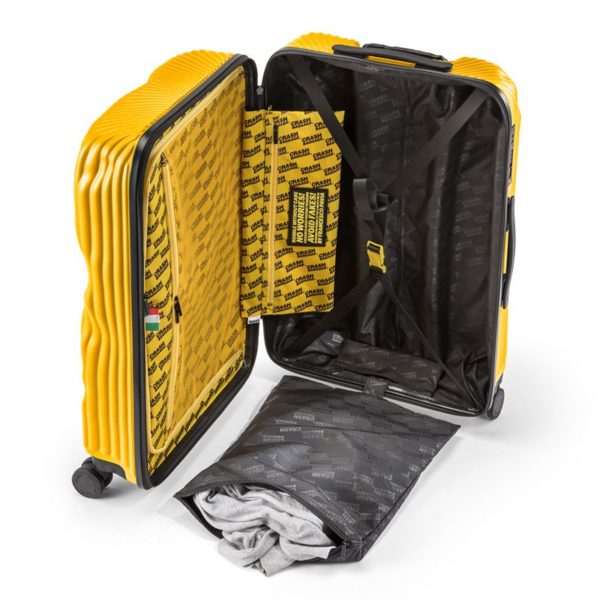 ストライプ】イエロー 4～6泊用｜ストライプ コレクション | CRASH