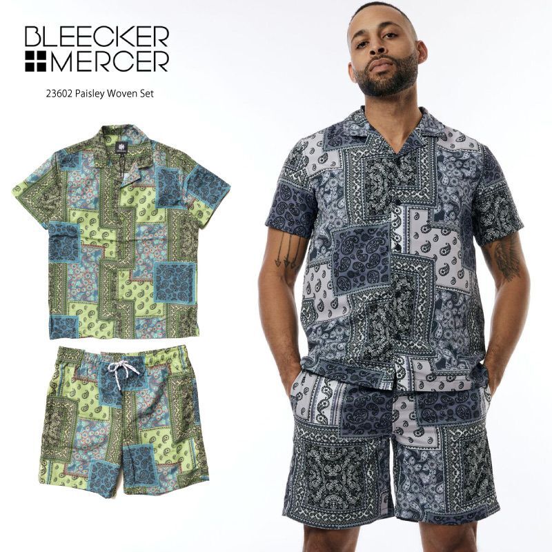 着回しレベル高め!! 夏のバンダナ柄セットアップ!! BLEECKER & MERCER