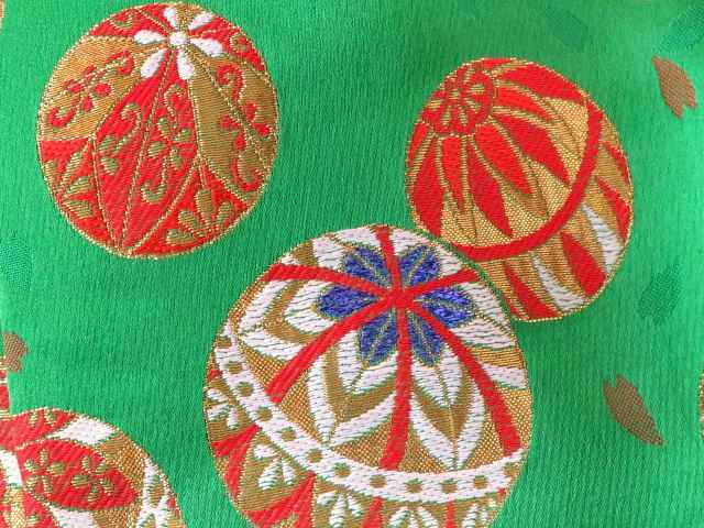 七五三 結び帯 金襴生地の作り帯 7歳用(大寸)、5歳用(中寸)、3歳用(小