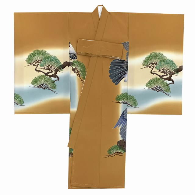 お宮参り 着物 男の子 赤ちゃんのお祝い着 のしめ 刺繍入り 産着 初着