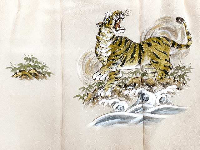 被布コート 単品 七五三 3歳 男の子用 日本製 素描き風の被布(正絹