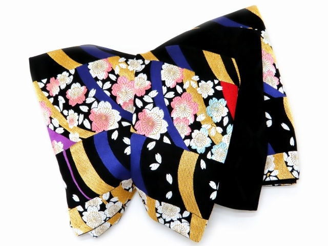 袋帯 ジュニア 子供用 七五三 十三参り 西陣織 全通 正絹の子供袋帯