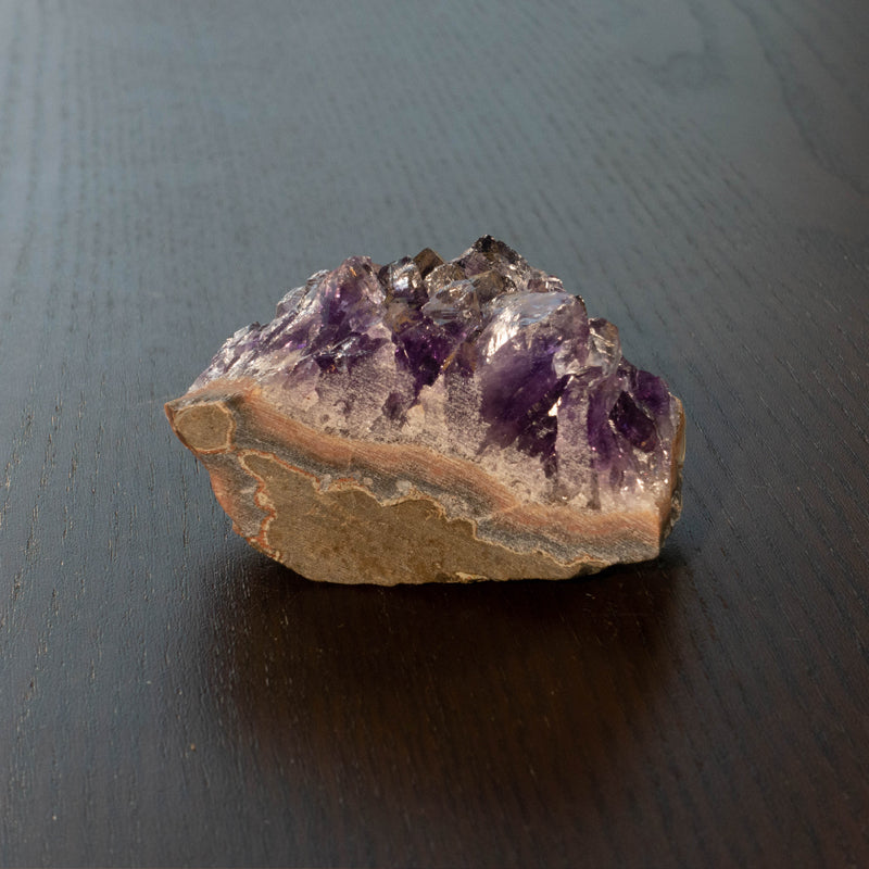 ウルグアイ産 アメジストクラスター 143g/63mm×50mm《手のひらサイズ