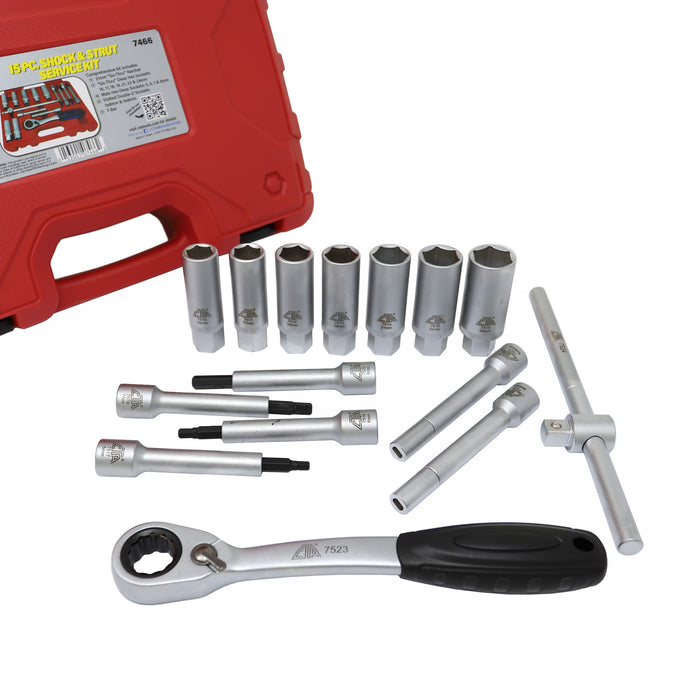 7466 - 15 Pc. Shock and Strut Tool Kit — CTA Manufacturing