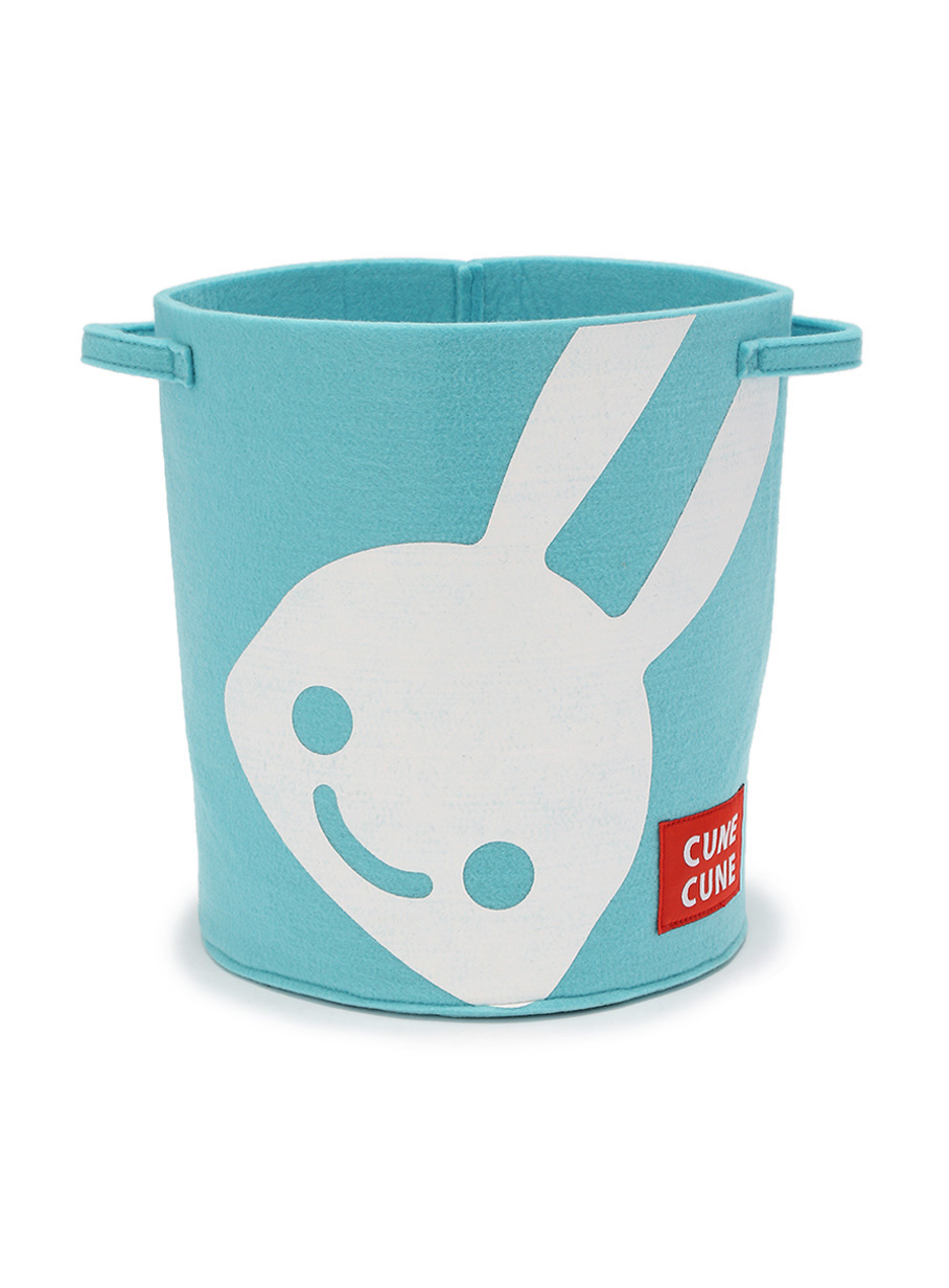 フェルトラウンドボックス｜ウサギがいる｜CUNE ONLINE STORE