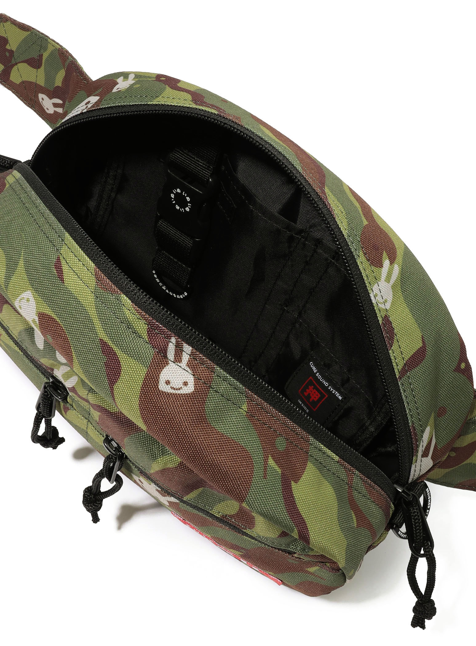 CUNE クッションカバー ウサギ迷彩 クッションカバー ウサギ迷彩