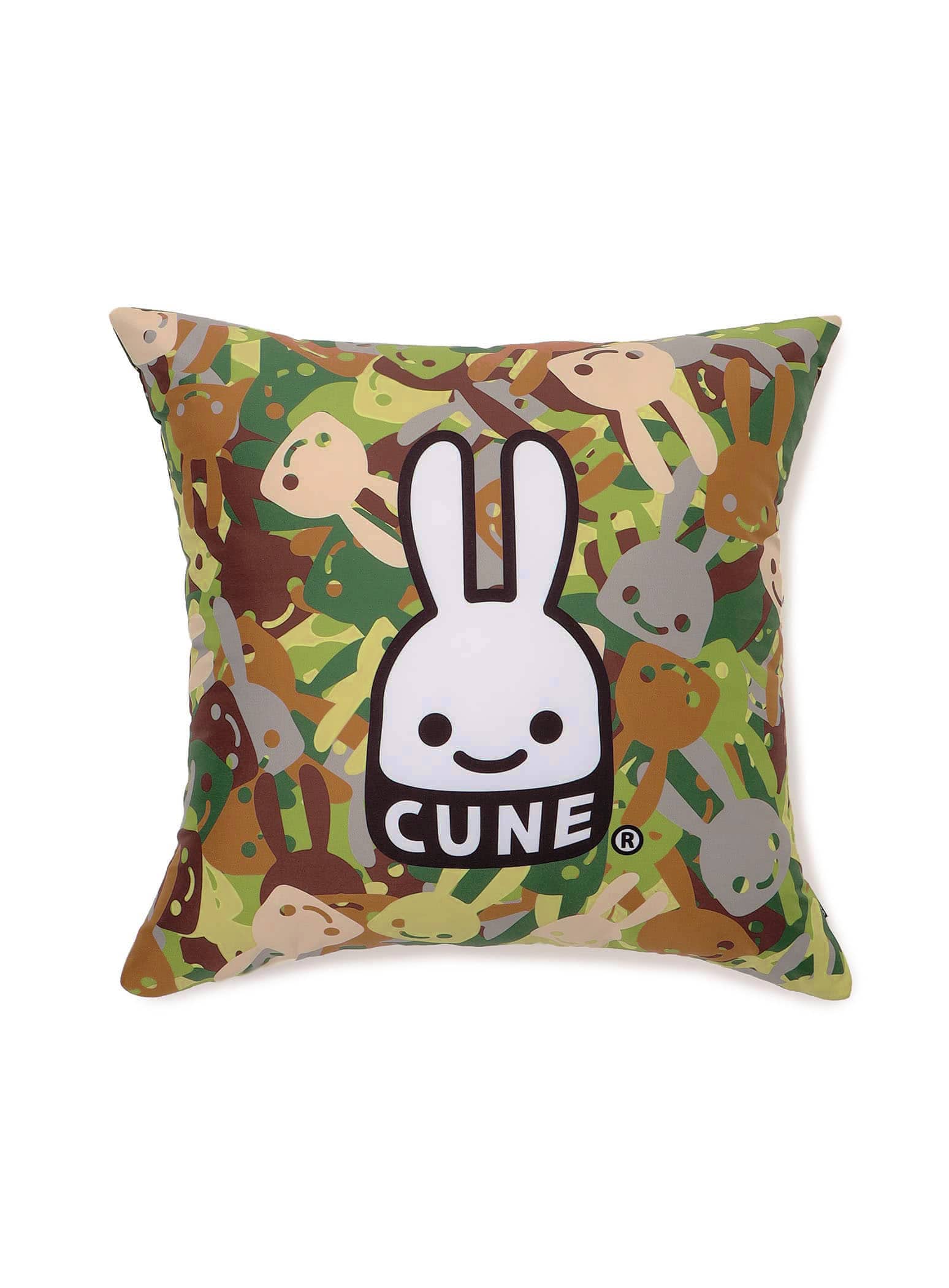 クッションカバー ウサギ迷彩｜ウサギがいる｜CUNE ONLINE STORE