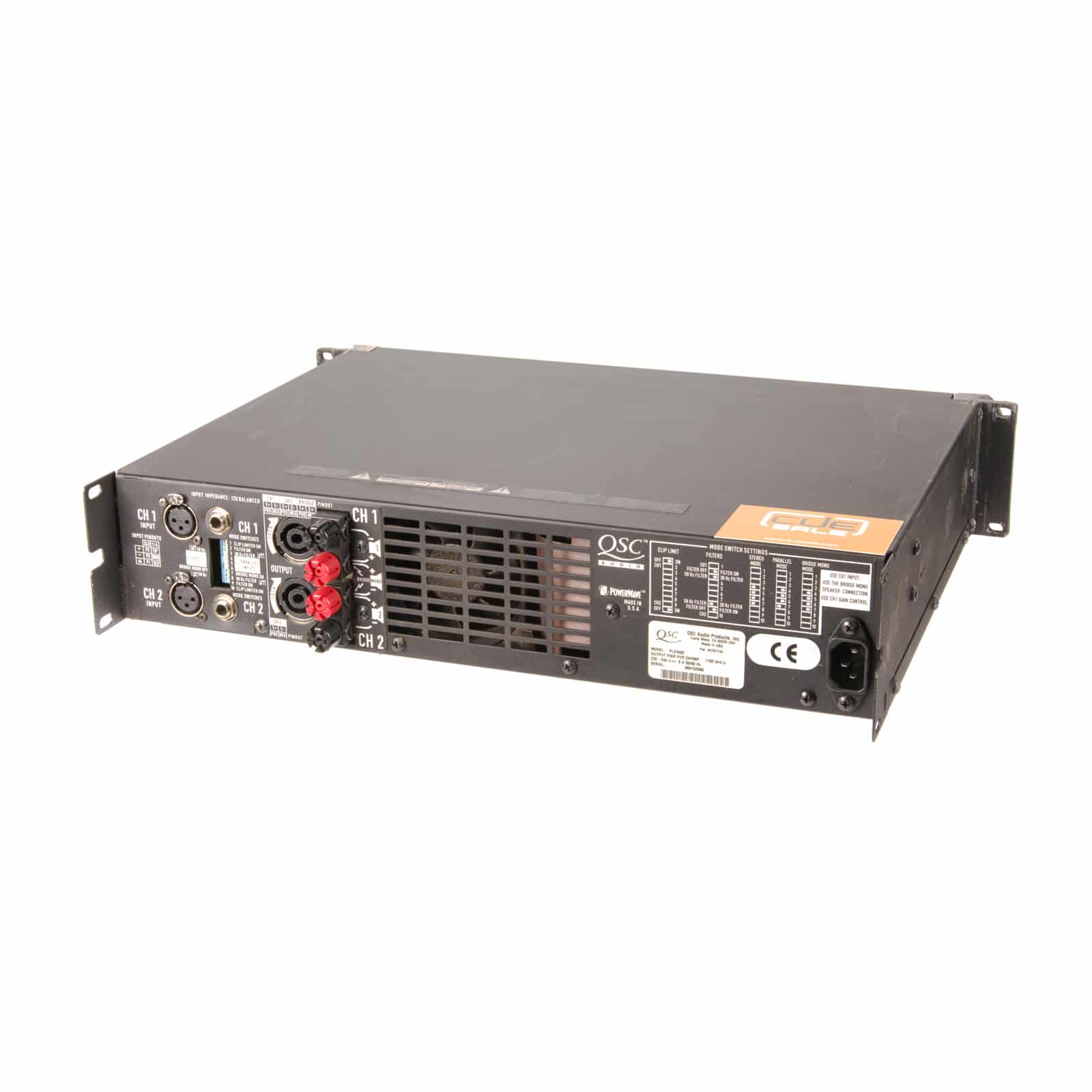 QSC PLX3402 Power Amp ⋆ CUE Sale