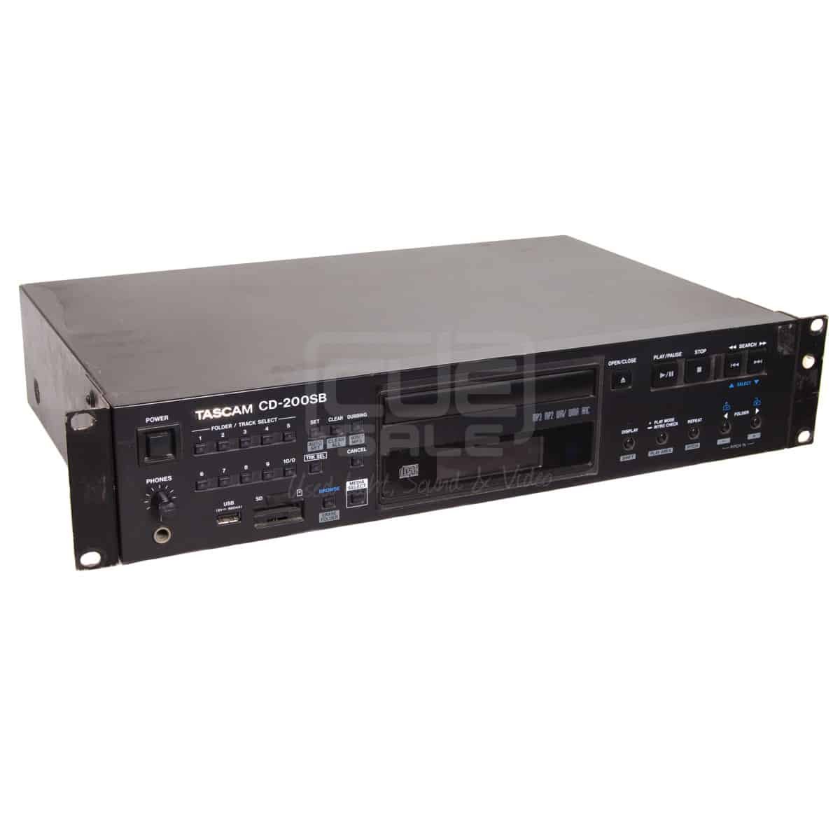 Tascam CD-200SB Media Player ⋆ CUE Sale