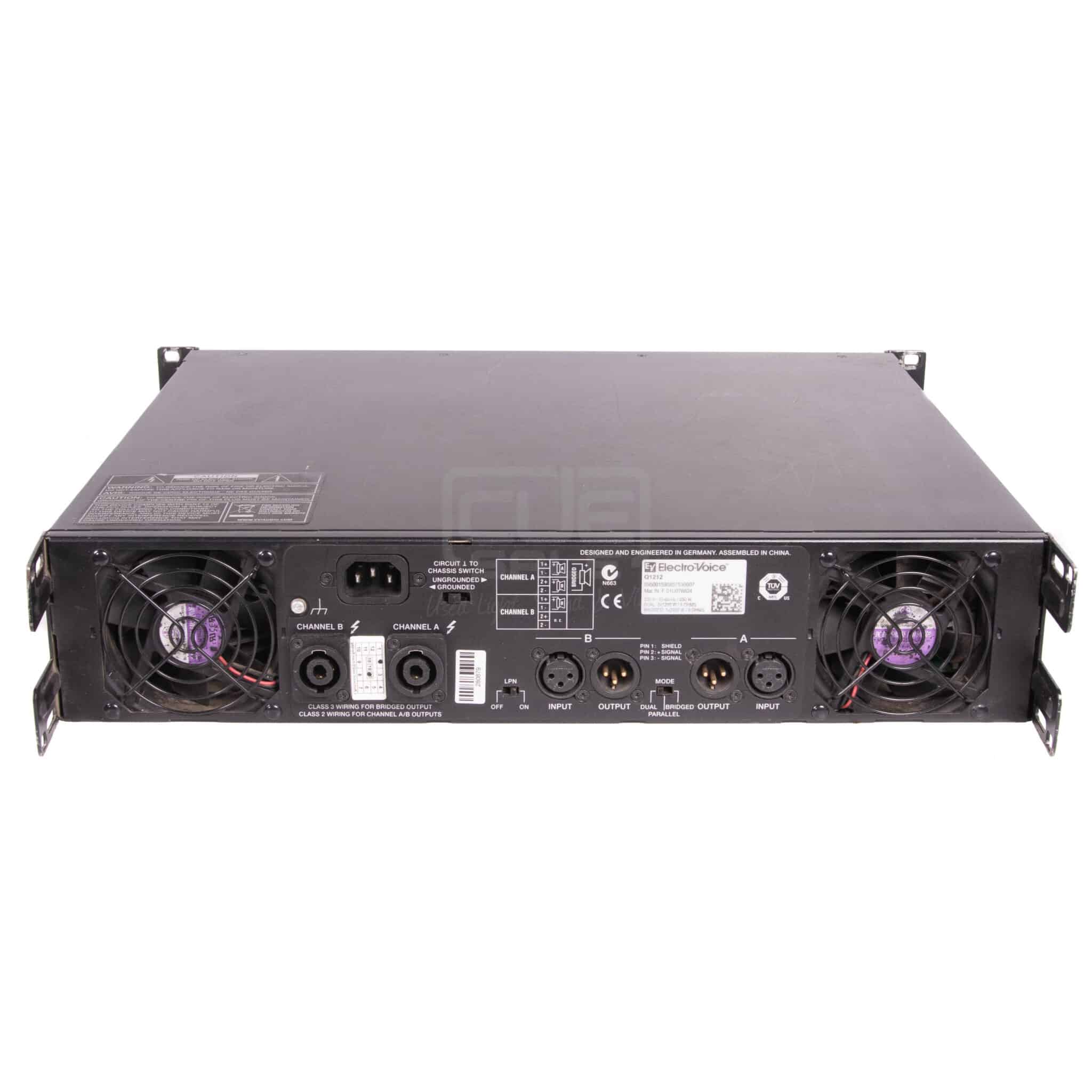 Electrovoice Q1212 Professional Power Amplifier ⋆ CUE Sale