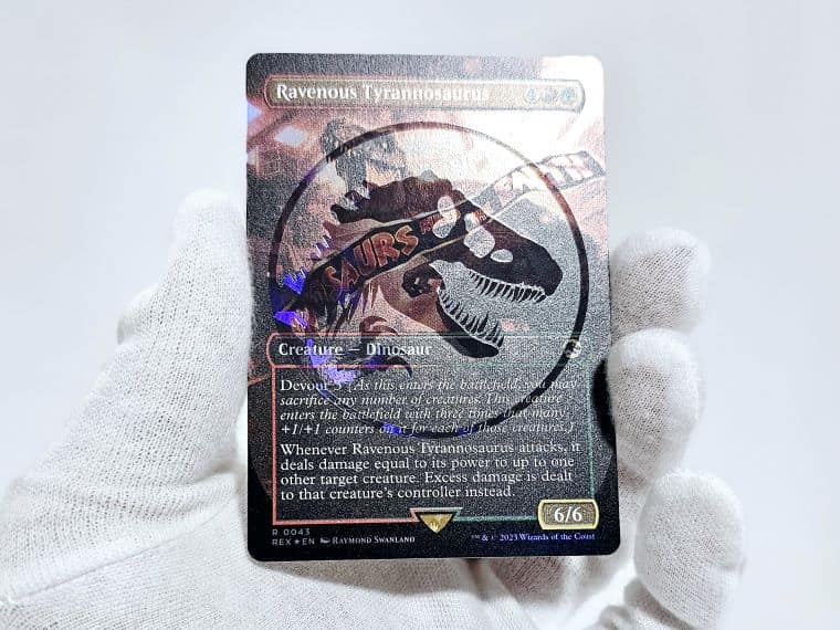 MTGコレクション】ジュラシックワールドコラボのロゴ入り