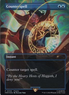 マーベル×MTGコラボ！ドクターストレンジの対抗呪文プロモカードの希少