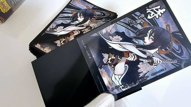 ドラゴンシールド「Samurai」スリーブ紹介！魅力的な美麗アートに興奮