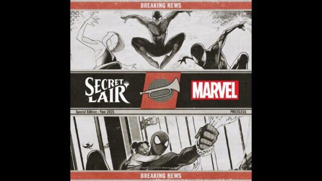 MTGスパイダーマンのSecret Lair】Marvel's Spider-Man Superdropが