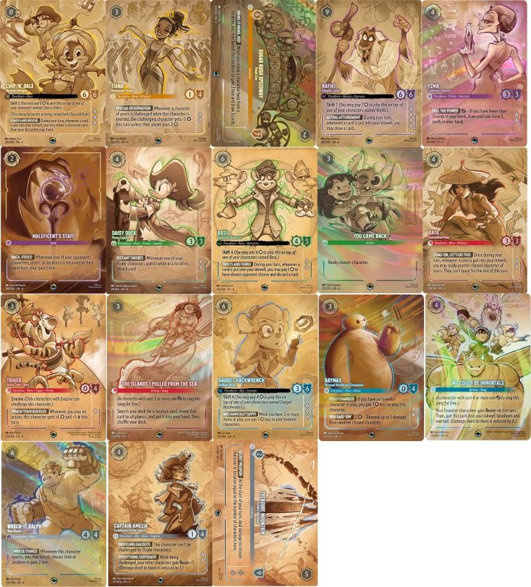 予約開始】ディスニーロルカナ第6弾「大いなるアズライト