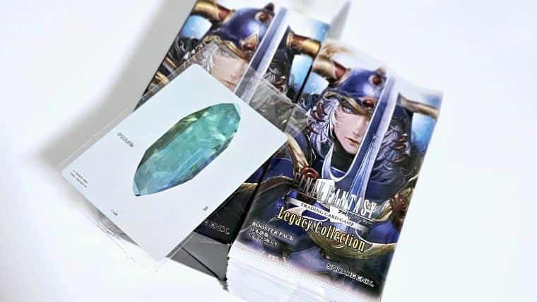 FFTCG】初の再録パック「レガシーコレクション」のBOXを開封してみた
