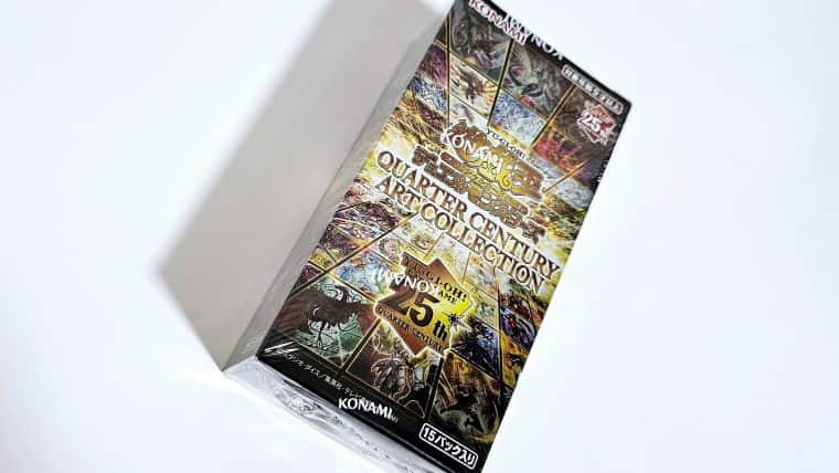 遊戯王OCG】クォーターセンチュリーアートコレクションのBOX開封！封入