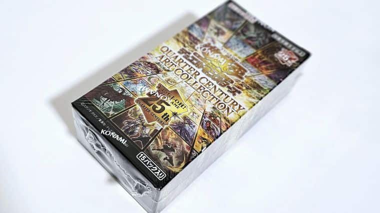 遊戯王OCG】クォーターセンチュリーアートコレクションのBOX開封！封入