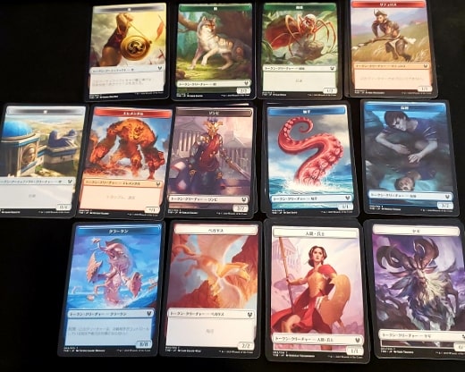 MTG】テーロス還魂記を1BOX開封したらどんな感じでカードが当たるのか