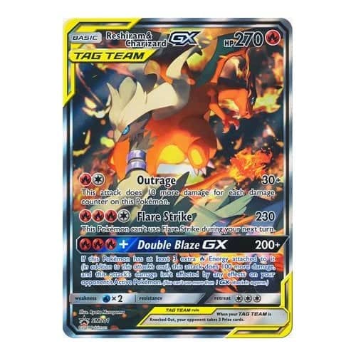 海外ポケカ】レシラム＆リザードンGXのURが収録されたコレクション