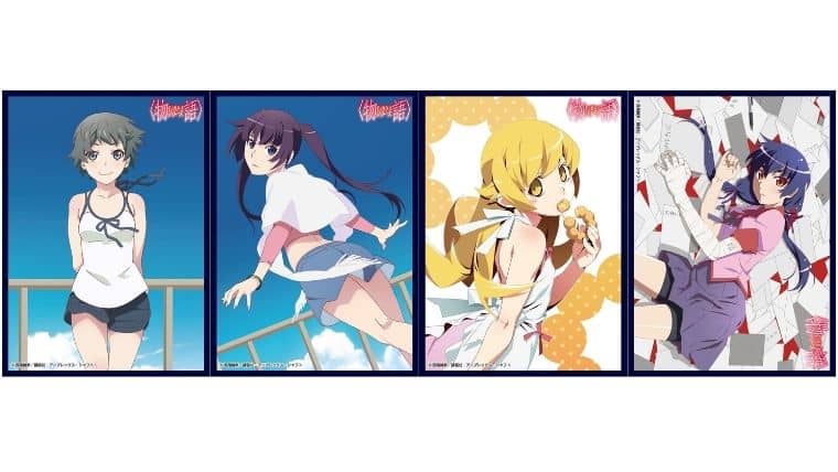 TCGサプライ】物語シリーズのスリーブがクロックワークスより発売に