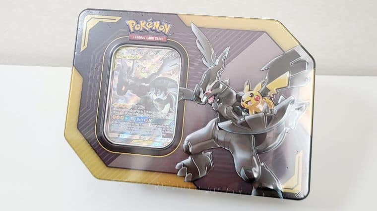 海外ポケカ】ピカチュウ＆ゼクロムGXスペシャルアートが入ったTIN製品