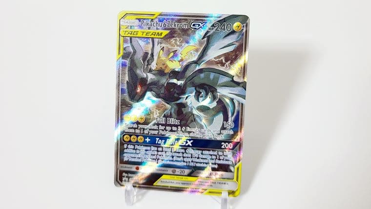 海外ポケカ】ピカチュウ＆ゼクロムGXスペシャルアートが入ったTIN製品