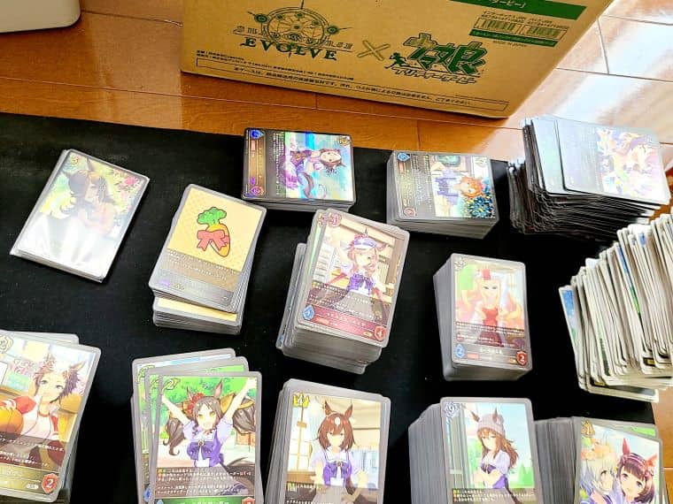 シャドバエボルヴ】ウマ娘コラボブースターのカートン開封！封入率