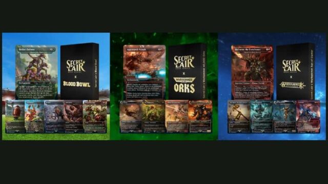 MTG】ウォーハンマーコラボのSecretLairが公式オンラインで予約開始