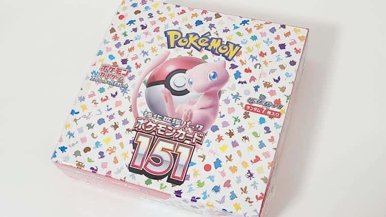 ポケカ】ポケモンカード151のBOX開封！リザードンやミュウなど魅力的な