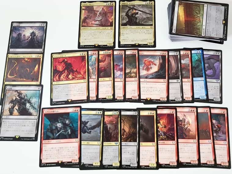 MTG】指輪物語統率者デッキ「モルドールの軍勢」とコレブサンプル