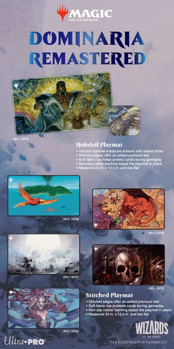 MTGサプライ】ドミナリア・リマスターのイラストデザインプレイマット