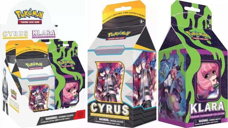 ポケカ海外】クララとアカギのプレミアムトーナメントコレクションが3