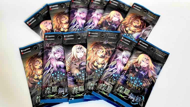 シャドウバースエボルヴ「森羅鋼鉄」のBOX開封！パラレルの封入率は