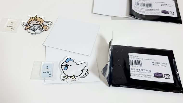 MTG30th記念のアクリルスタンドトークンをコンプしたくて個数制限限界