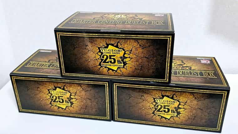 遊戯王OCG】QUARTER CENTURY DUELIST BOX3箱開封！まさかの結果｜CUBE
