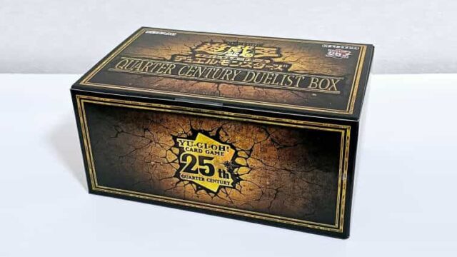 遊戯王OCG】QUARTER CENTURY DUELIST BOX3箱開封！まさかの結果｜CUBE