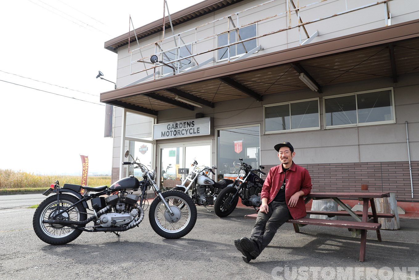 ガーデンズモーターサイクル gardens motorcycleのハーレーショップ