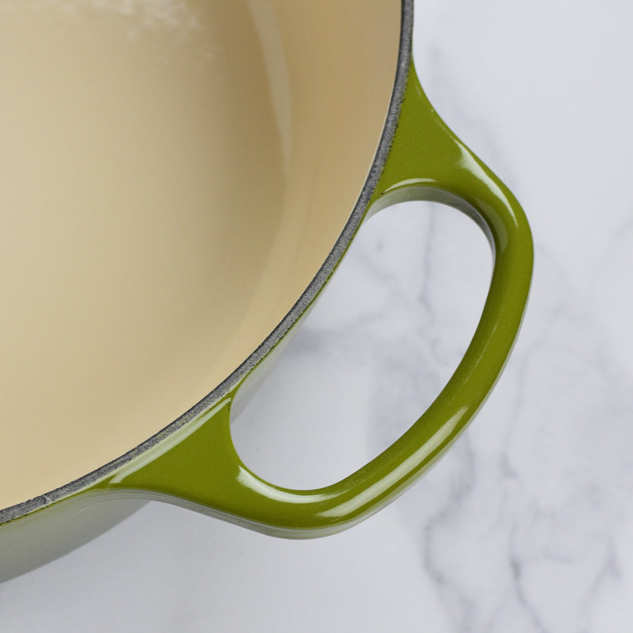 Le Creuset Olive Dutch Oven - Copper Knob, 6.75-qt Wide – Cutlery
