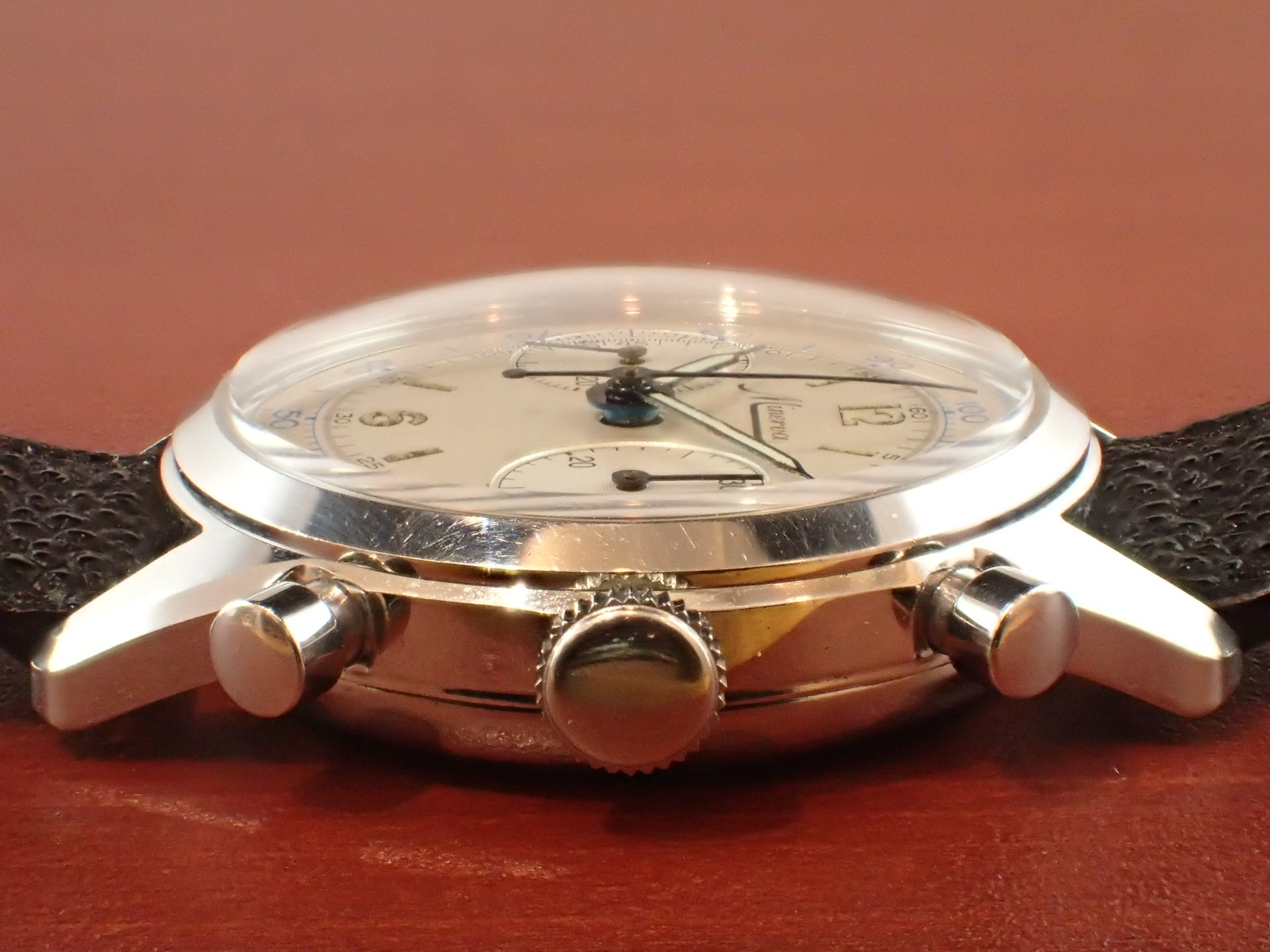 ミネルバ クロノグラフ Cal.13-20CH デシマルスケール 1940年代