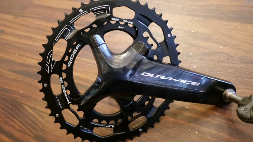 RIDEA 楕円チェーンリング 取り付けました – ブログ☆「CycleFlower