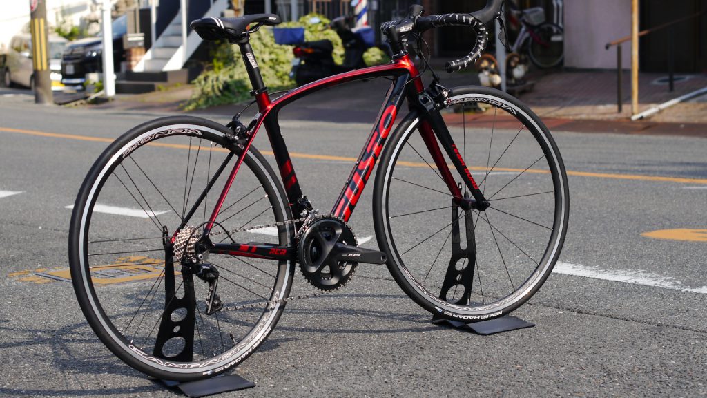 カーボンロードバイク「GUSTO」グスト RCR Team DURO Evo レッド