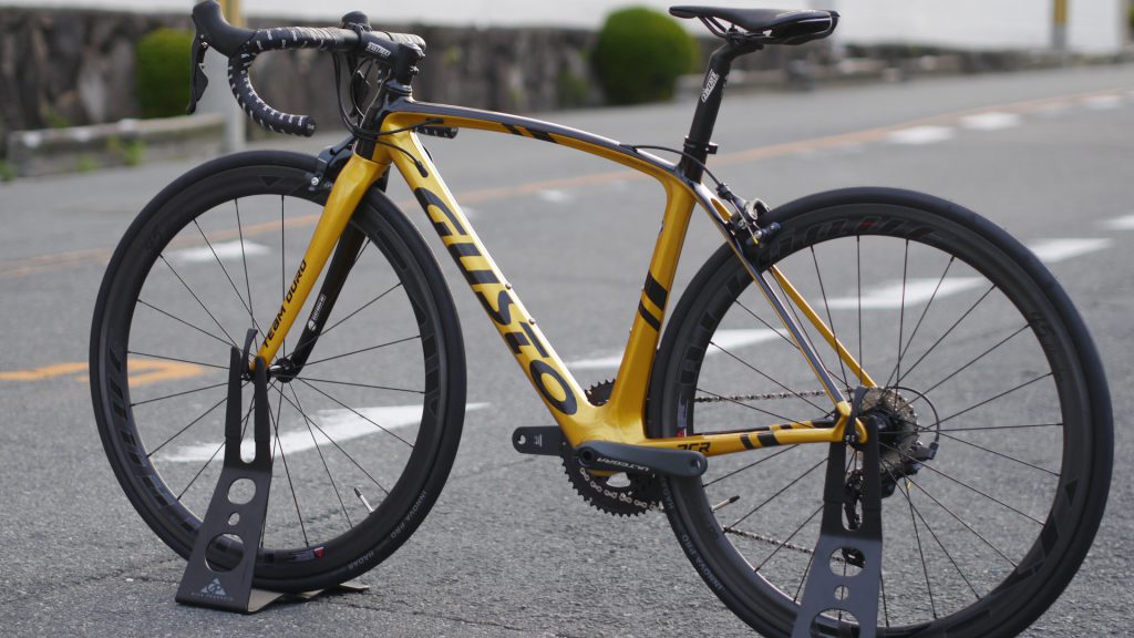 カーボンロードバイク「GUSTO」グスト RCR Team DURO TL ブラック