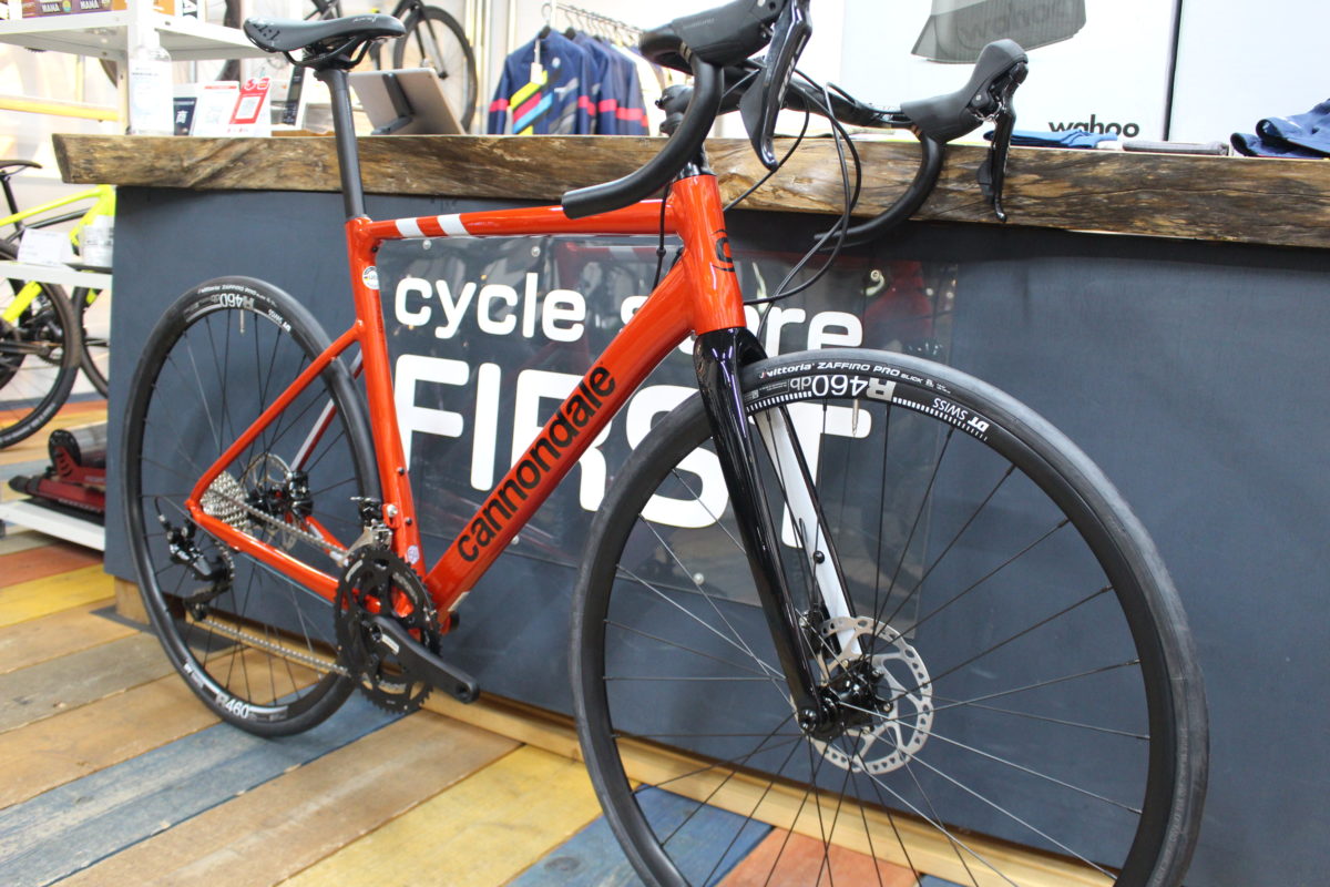 キャノンデールCAAD13ディスク105 カラー：レッド、サイズ54・56入荷