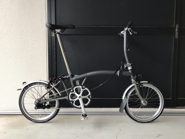 2020年モデル BROMPTON S2L-X チタンモデル 新色メタリック