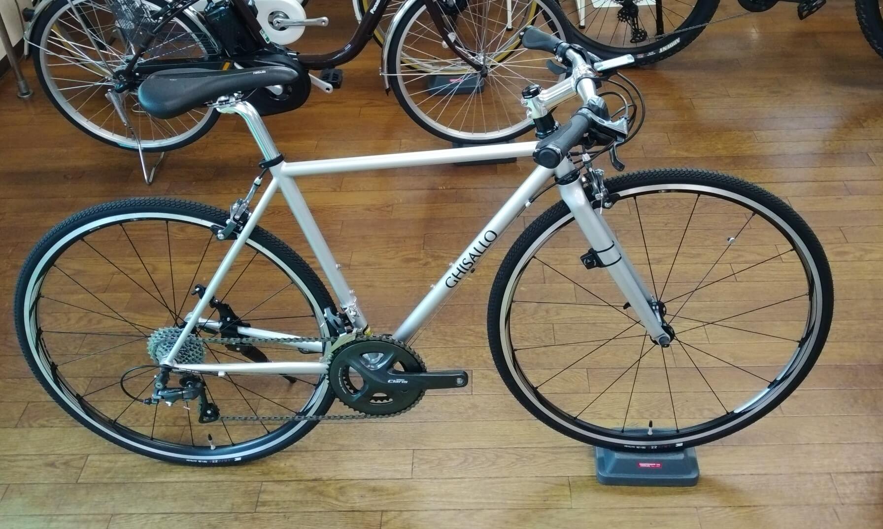 フカヤオリジナル「GHISALLO」フレームクロスバイクのご案内です