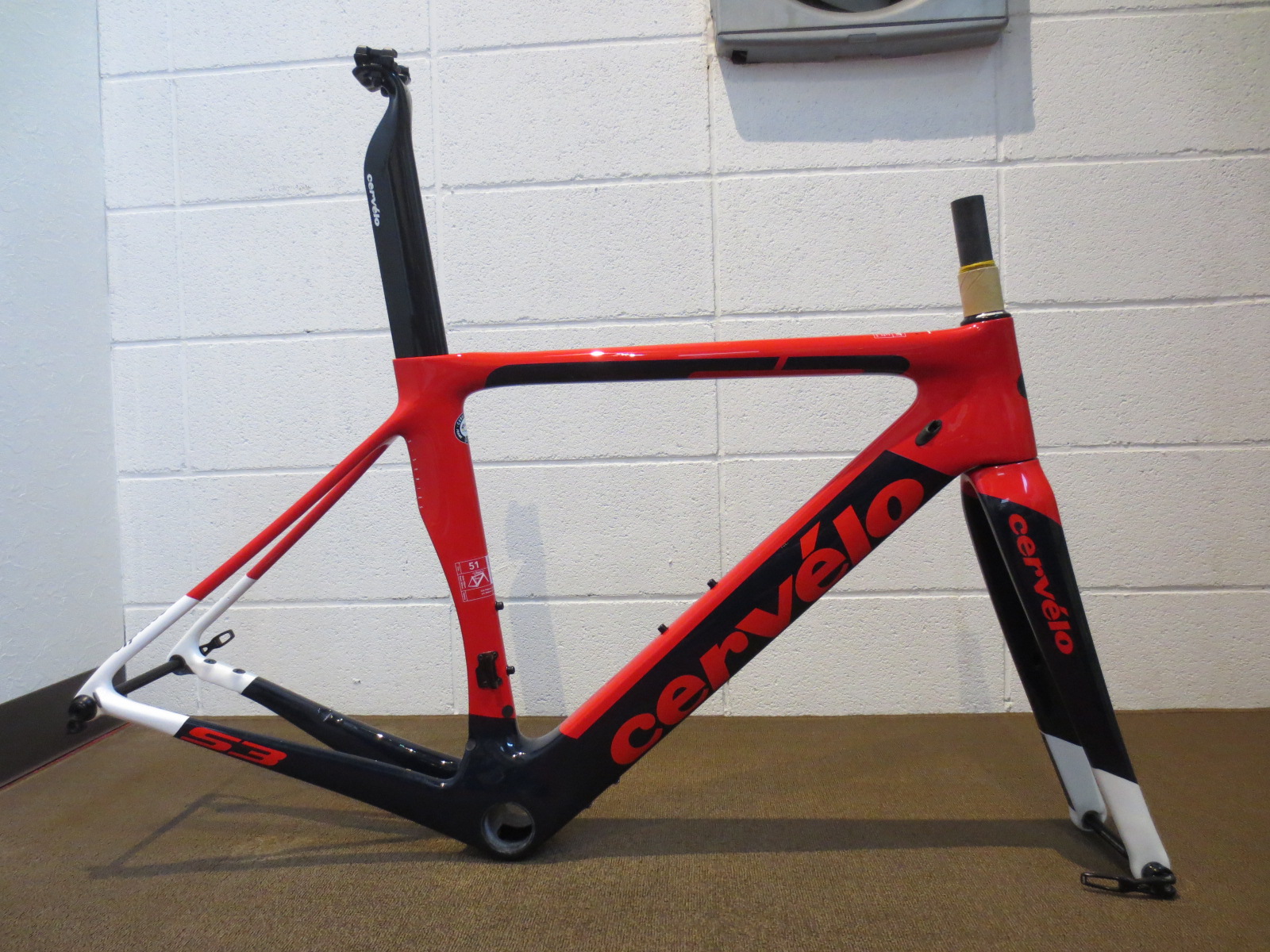 cervelo（サーヴェロ） S3 DISC（S3ディスク）フレームセット入荷