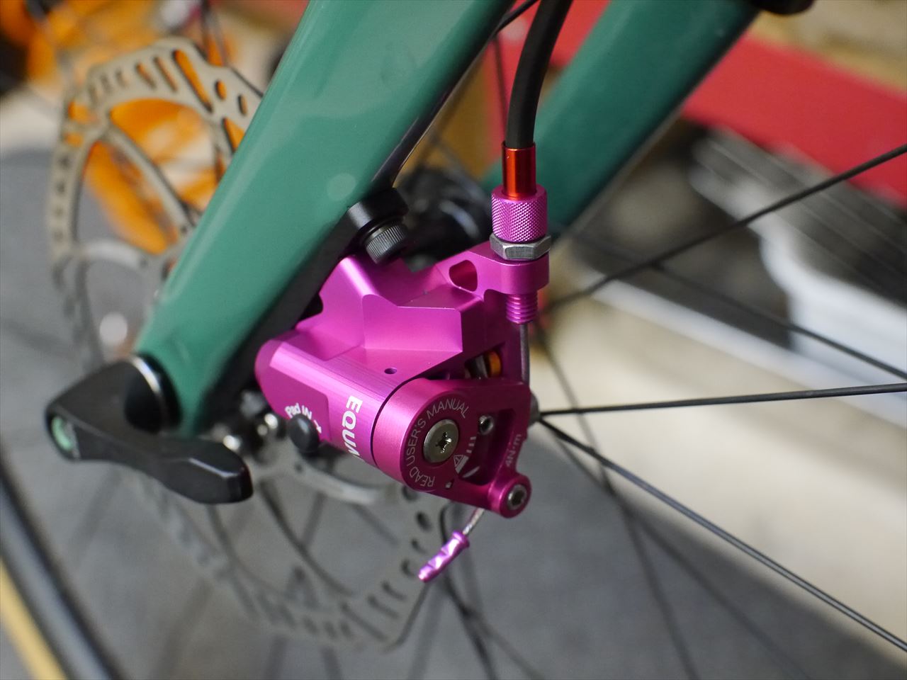 ディスクブレーキ こんな物も有ります。-グロータックEQUAL機械式